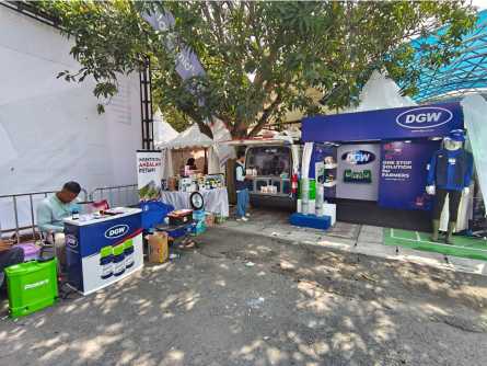booth dgw dalam grobogan agro expo